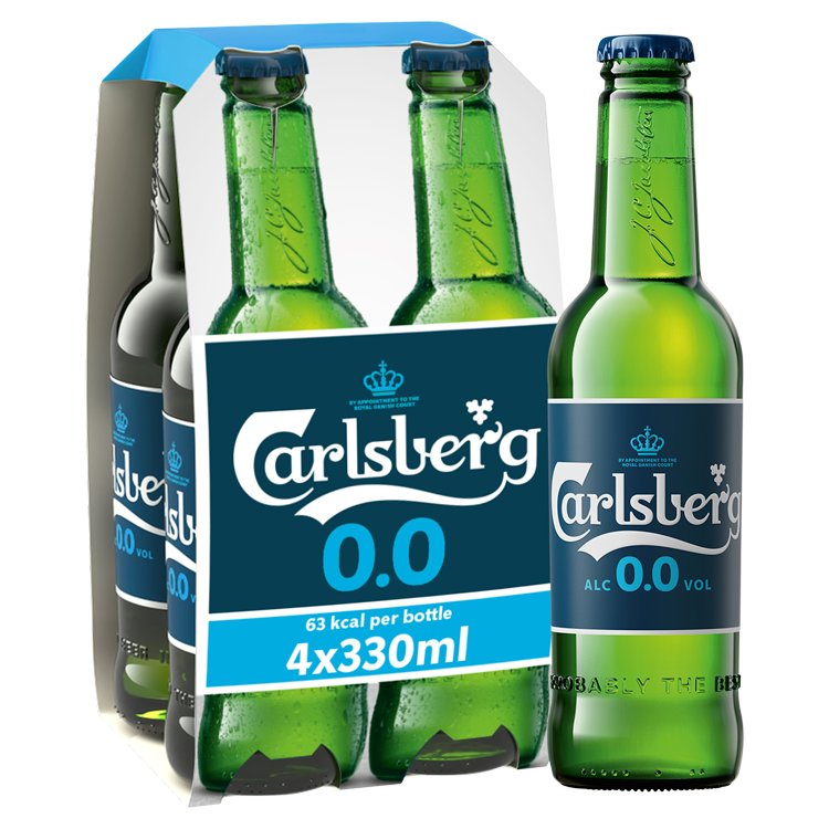 CARLSBERG 0% BTLS 6PK