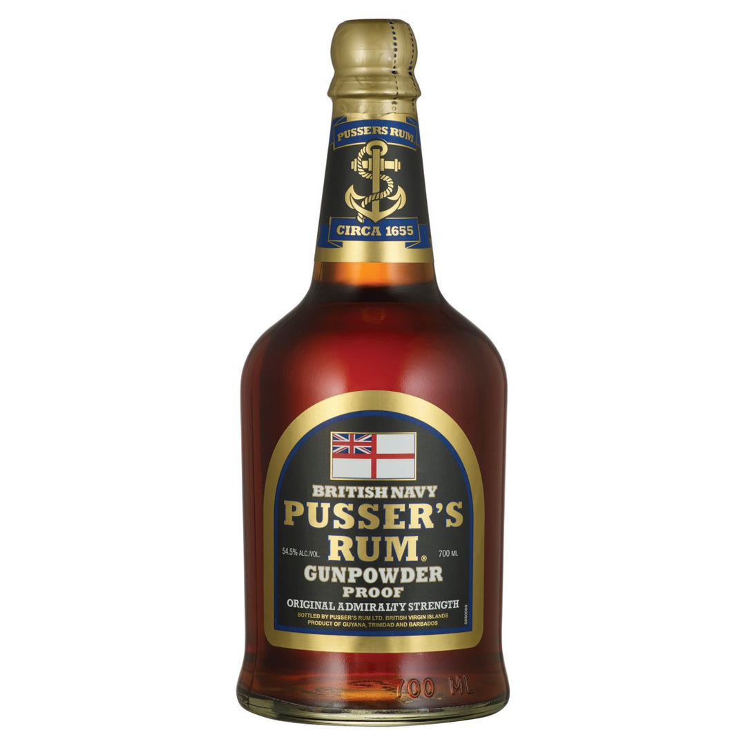 PUSSERS BLUE LABEL BRITISH NAVY RUM 700ML