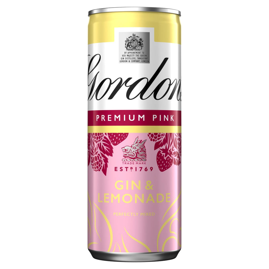 GORDONS PINK GIN & LEMONADE CAN RTD