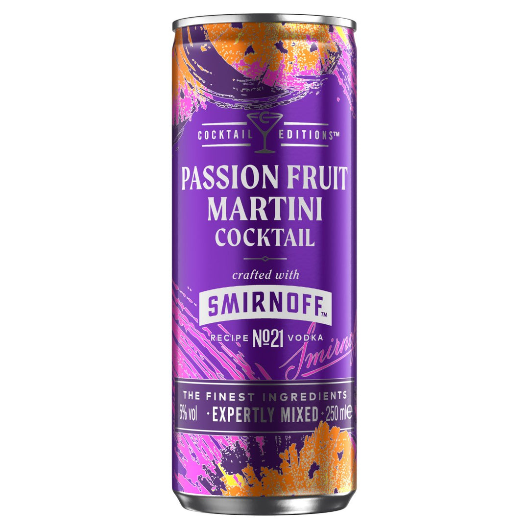 SMIRNOFF PASSIONFRUIT MARTINI CAN RTD