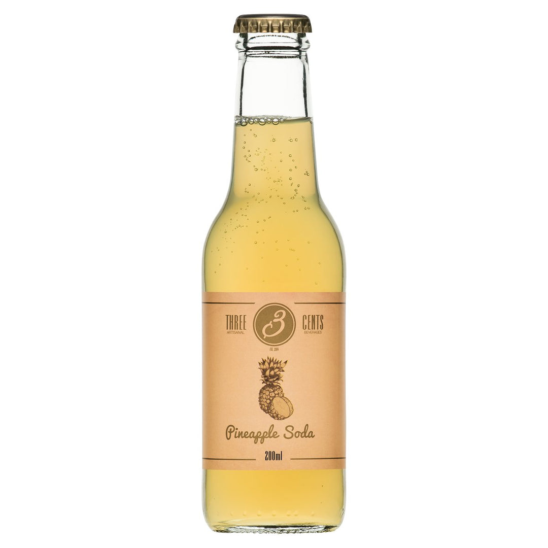 THREE CENTS PINEAPPLE SODA