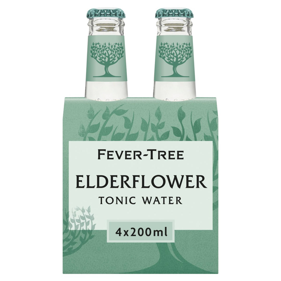 FEVER TREE ELDERFLOWER TONIC WATER 4PK