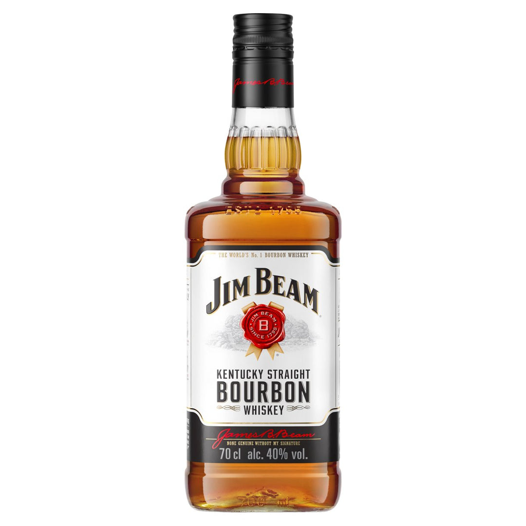 JIM BEAM WHITE LABEL BOURBON 700ML