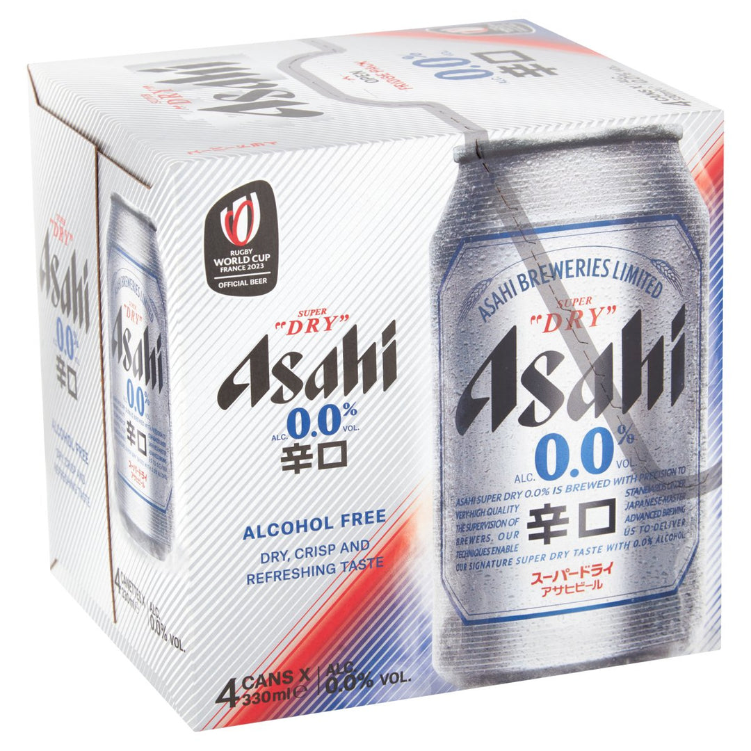 ASAHI 0% 4PK