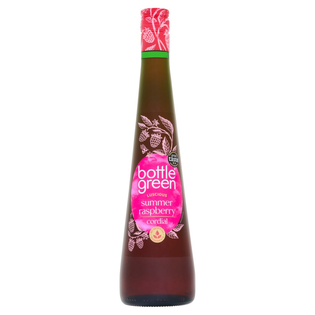 BOTTLE GREEN SUMMER RASPBERRY CORDIAL