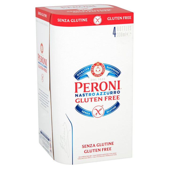 NASTRO AZZURRO PERONI GLUTEN FREE 4PK 330ML