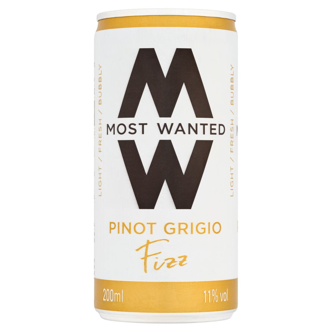 MOST WANTED PINOT GRIGIO SPARKLING CANS