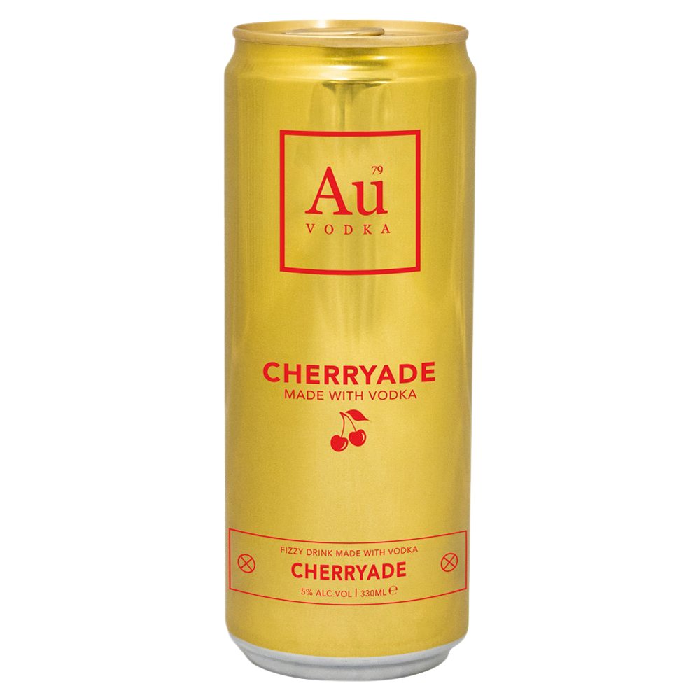 AU VODKA CHERRYADE CANS RTD