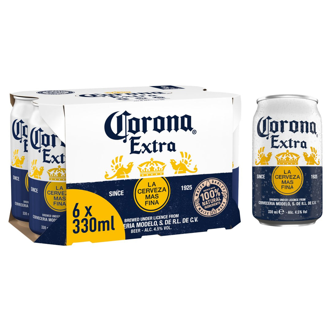 CORONA 6PK CANS 330ML