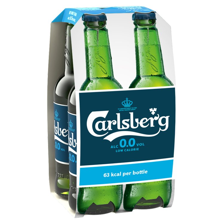 CARLSBERG 0% BTLS 6PK