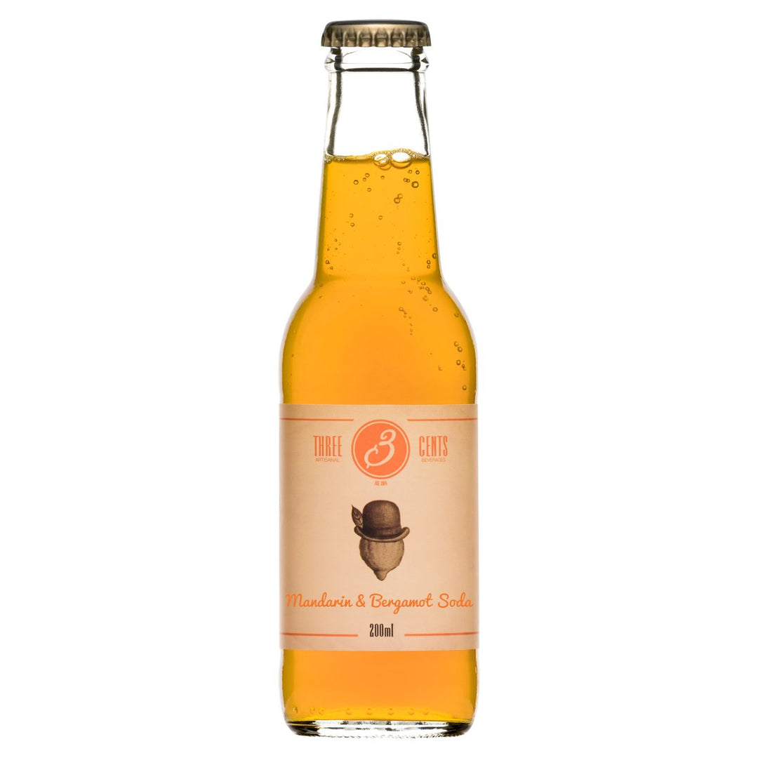 THREE CENTS MANDARIN & BERGAMOT SODA