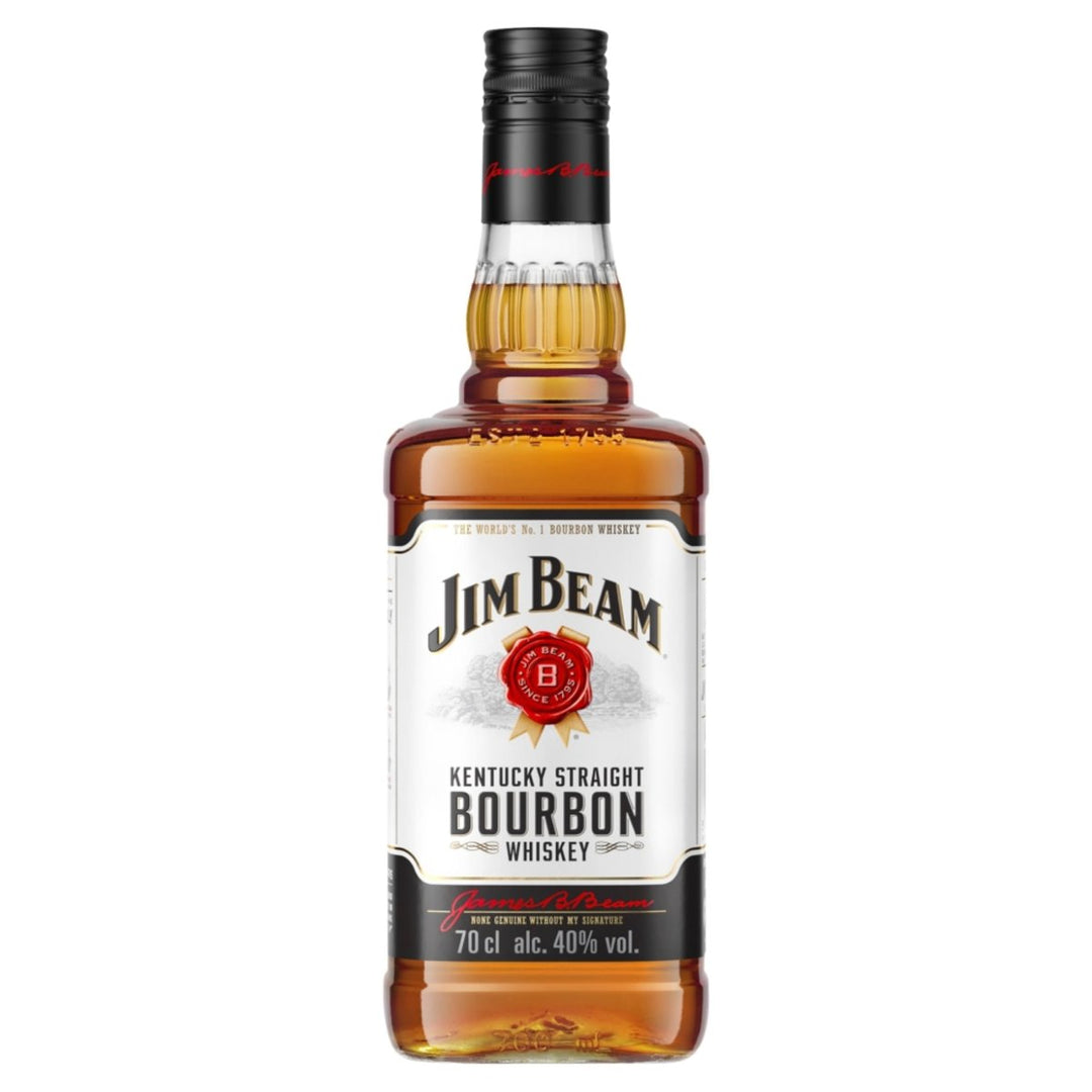 JIM BEAM WHITE LABEL BOURBON 700ML