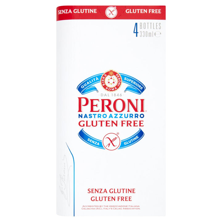 NASTRO AZZURRO PERONI GLUTEN FREE 4PK 330ML