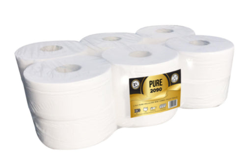 PURE 2090 WHITE MINI JUMBO T ROLL