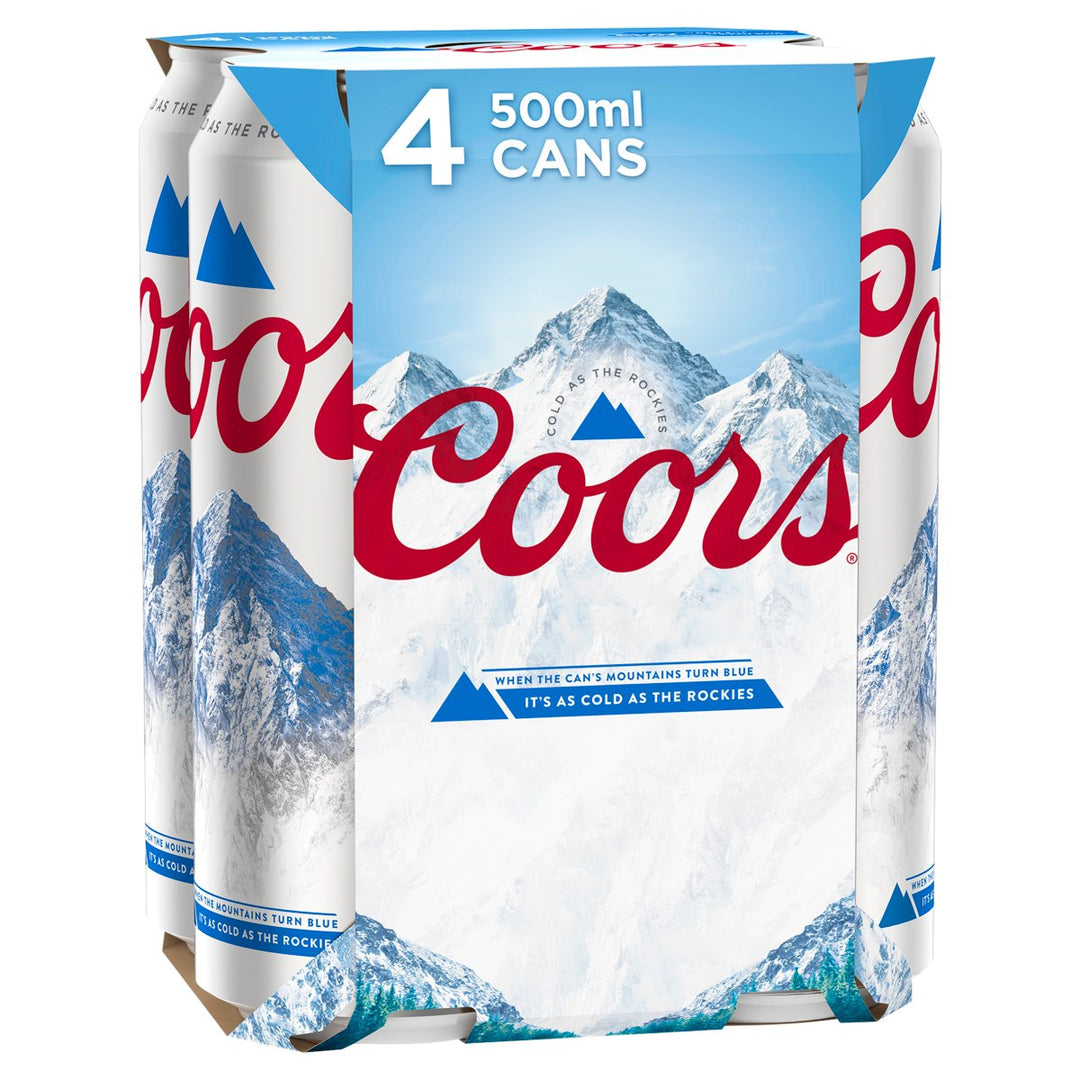 COORS LIGHT CANS 500ML