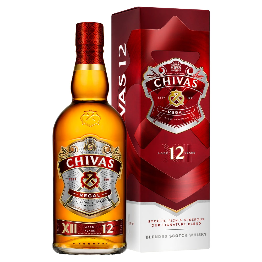 CHIVAS REGAL 12 YEAR OLD SCOTCH WHISKY