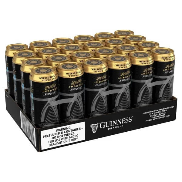 GUINNESS CAN 4PK 558ML