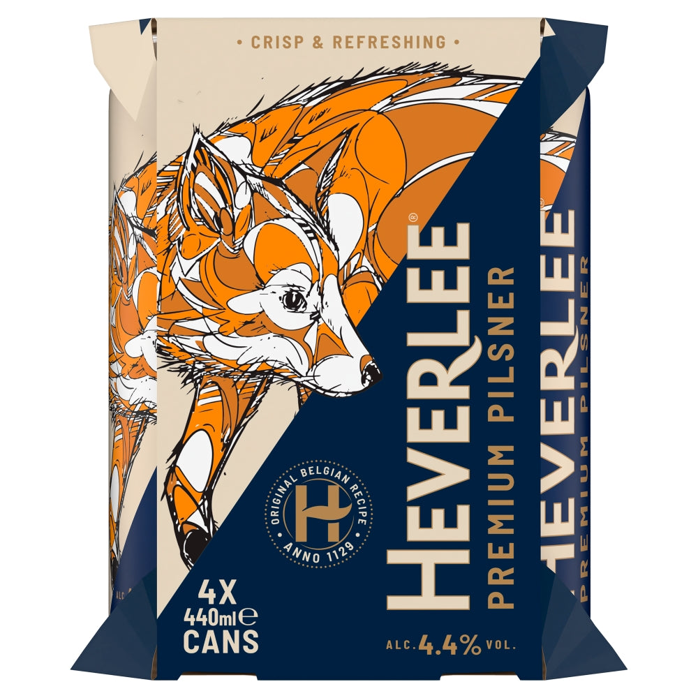 HEVERLEE CANS 4PK 440ML