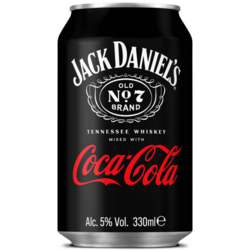 JD & COLA CANS