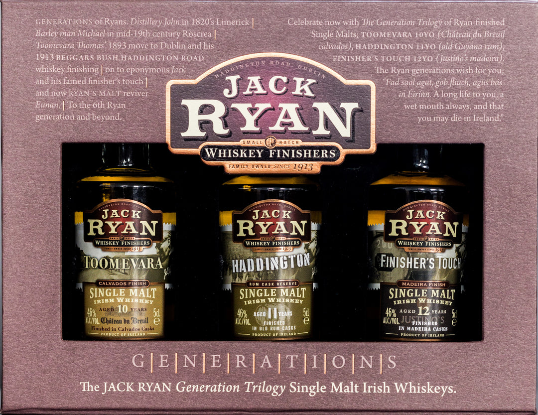 JACK RYAN WHISKEY FINISHERS 3 PACK