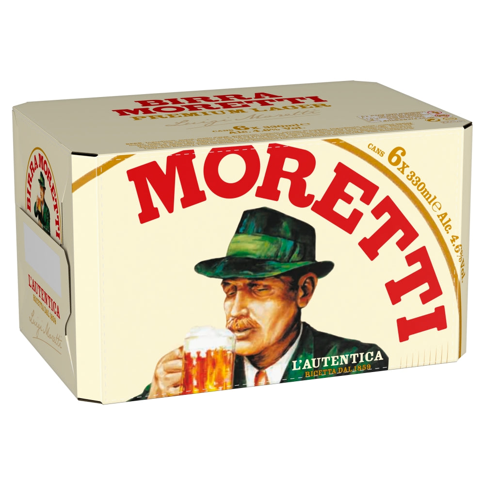 BIRRA MORETTI CANS 4PK