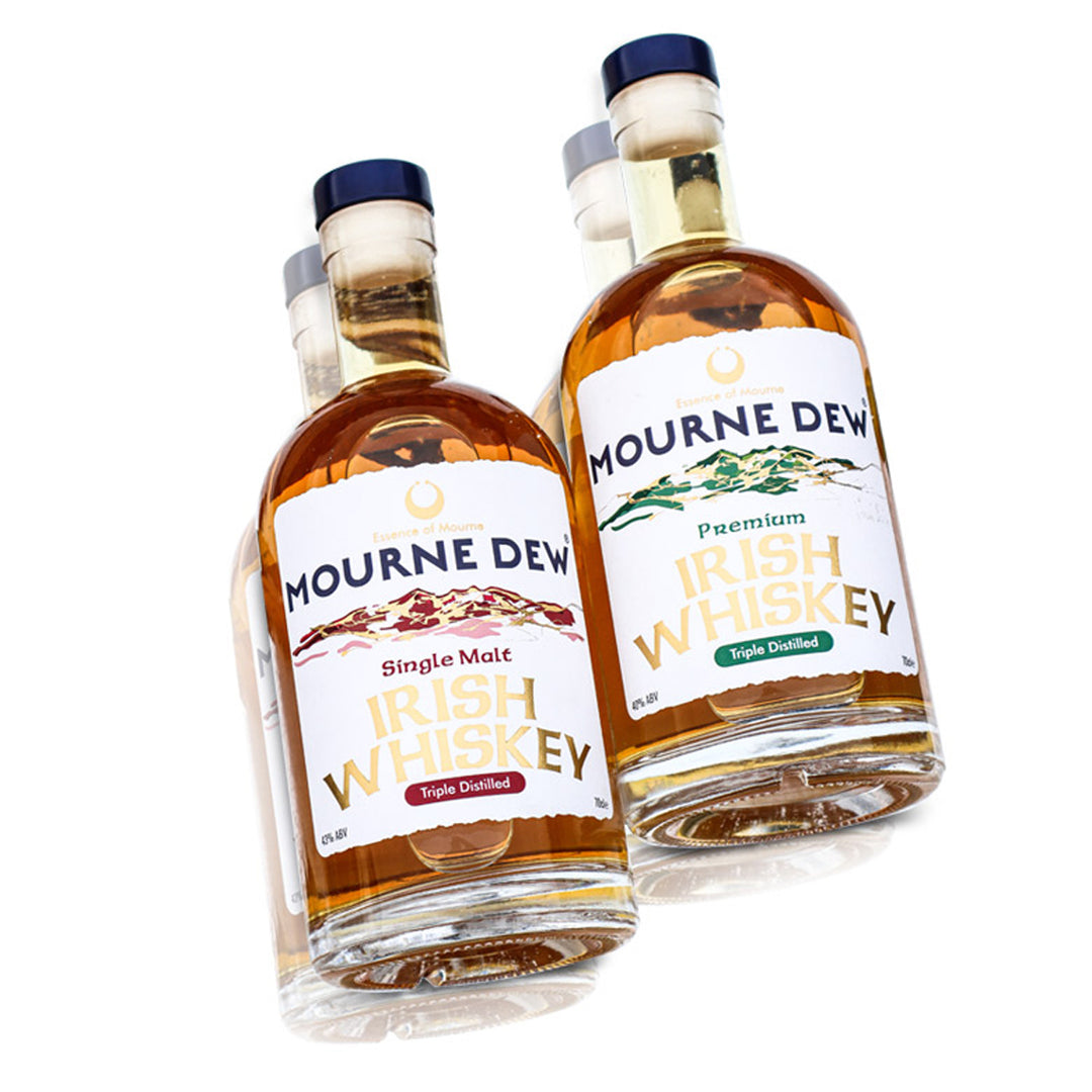 MOURNE DEW MINI WHISKEY GIFT PACK 50ML (BLENDED & SINGLE)