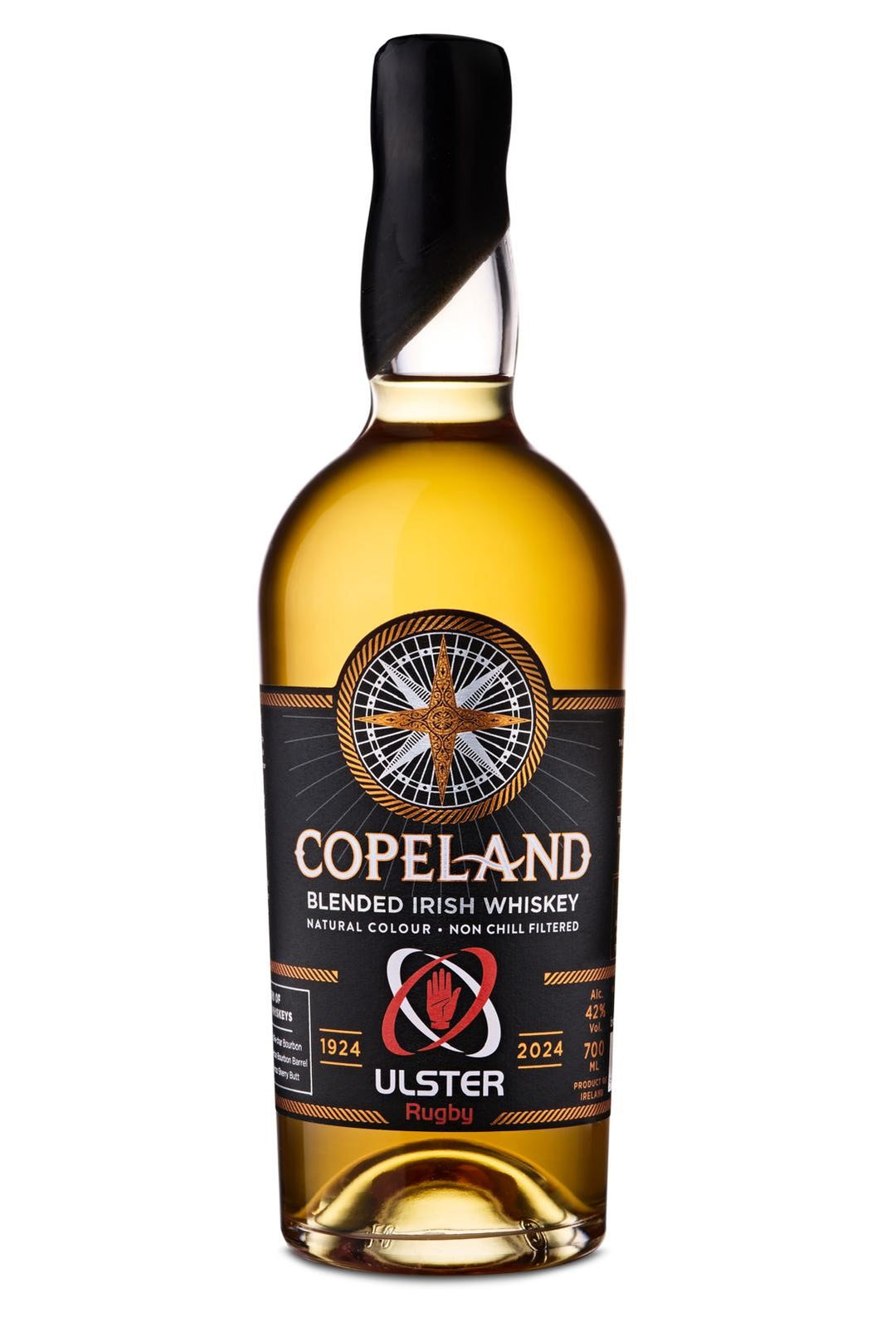 COPELAND ULSTER RUGBY WHISKEY 700ML