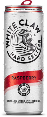 WHITE CLAW HARD SELTZER RASPBERRY