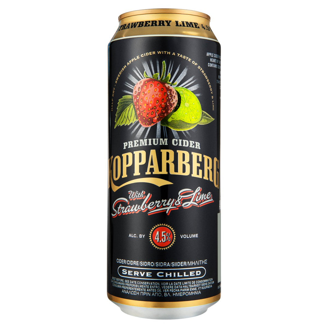 KOPPARBERG CANS STRAW & LIME 24X500ML