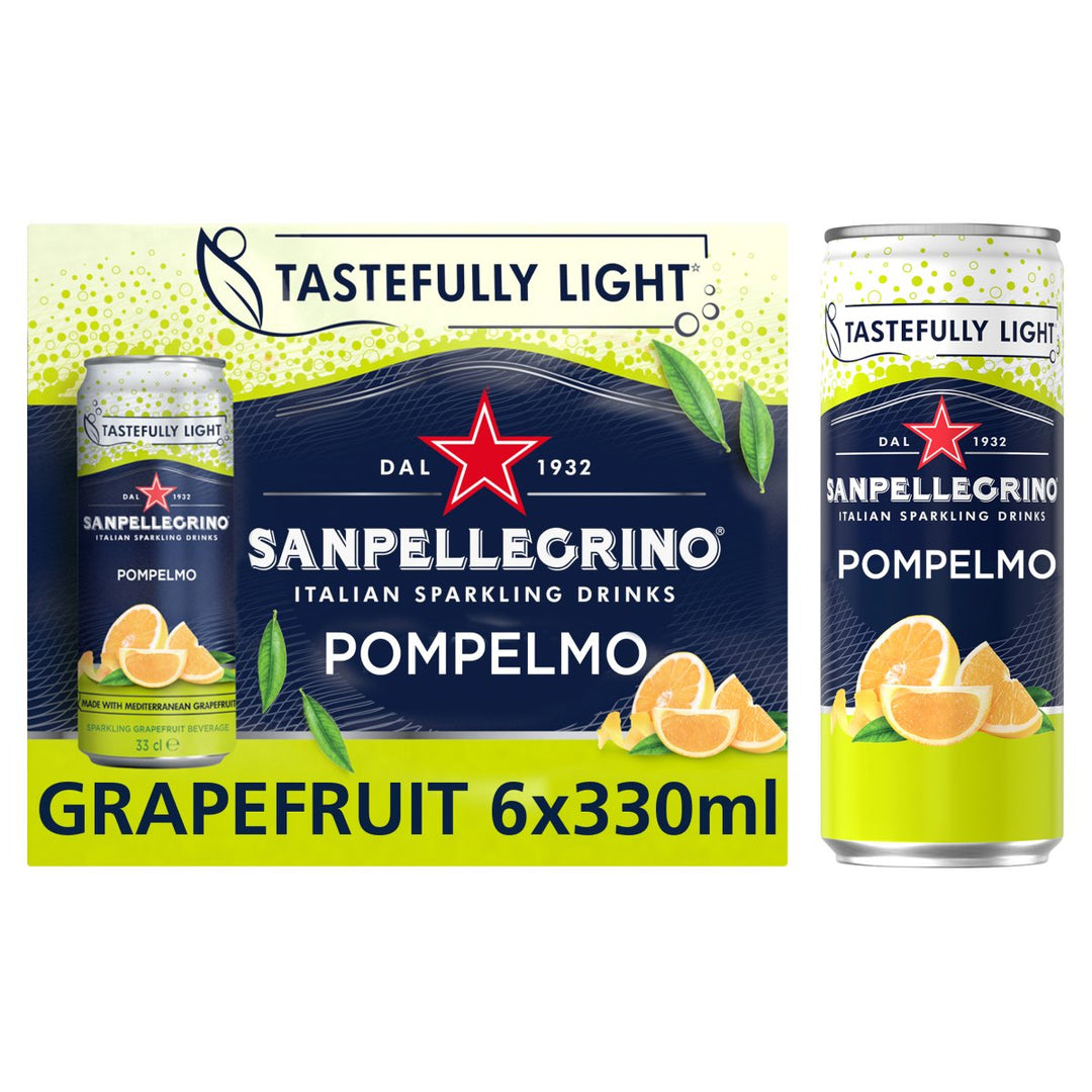 SAN PELLEGRINO CANS GRAPEFRUIT