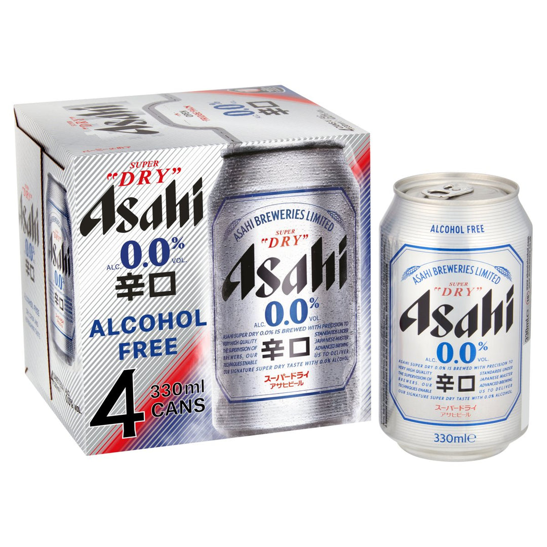 ASAHI 0% 4PK