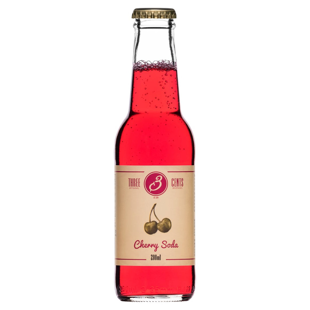 THREE CENTS CHERRY SODA