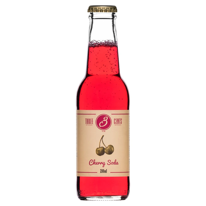 THREE CENTS CHERRY SODA