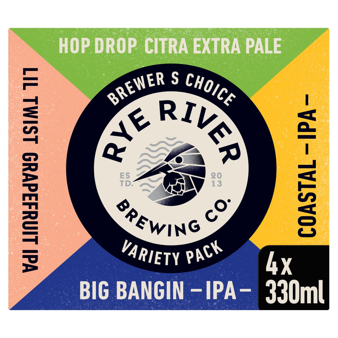 RYE RIVER VARIETY 4PK 330ML