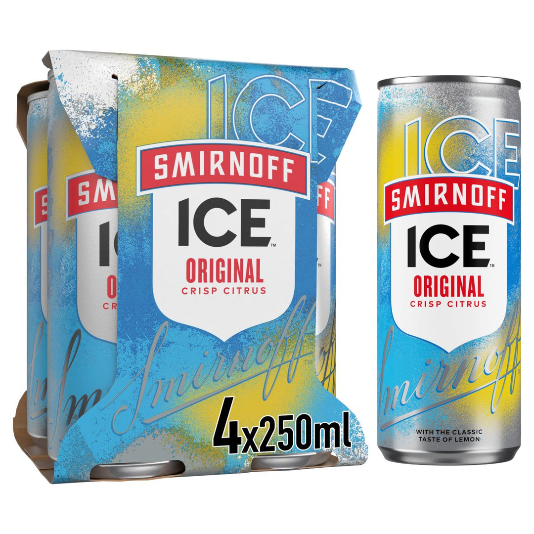 SMIRNOFF ICE 4PK CANS