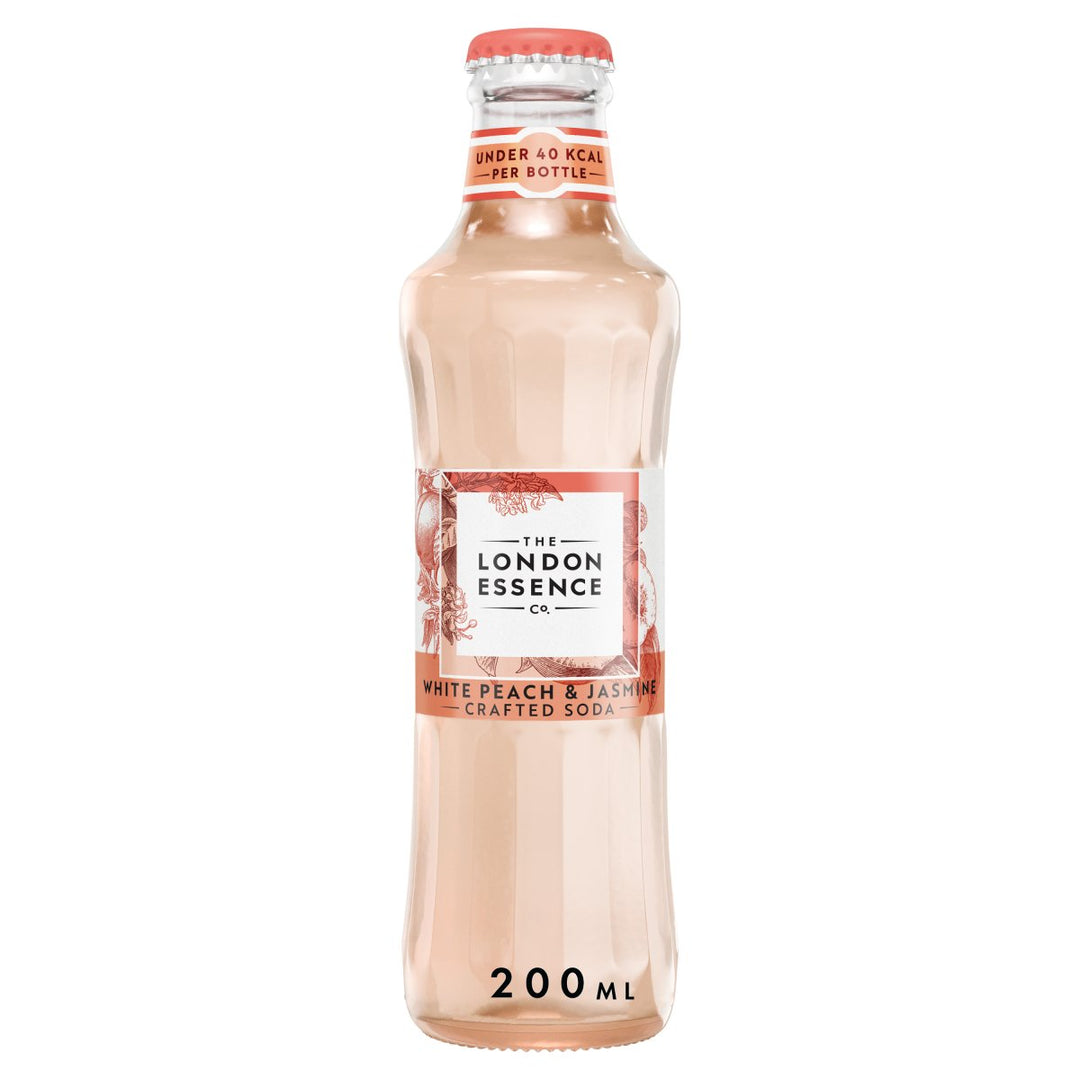 LONDON ESSENCE PEACH / JASMINE SODA 24X200ML