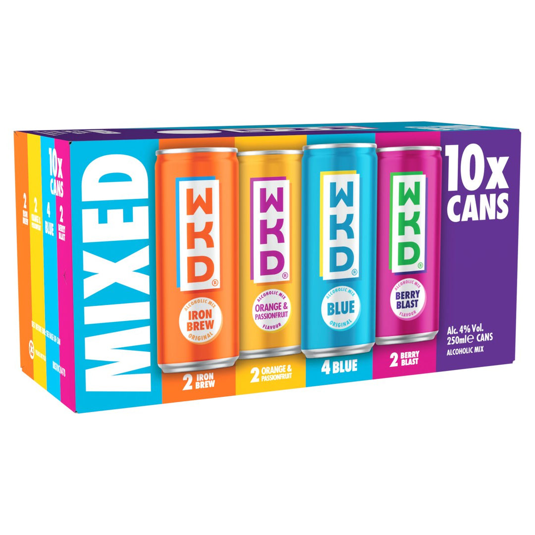 WKD MIXED 10PK CANS