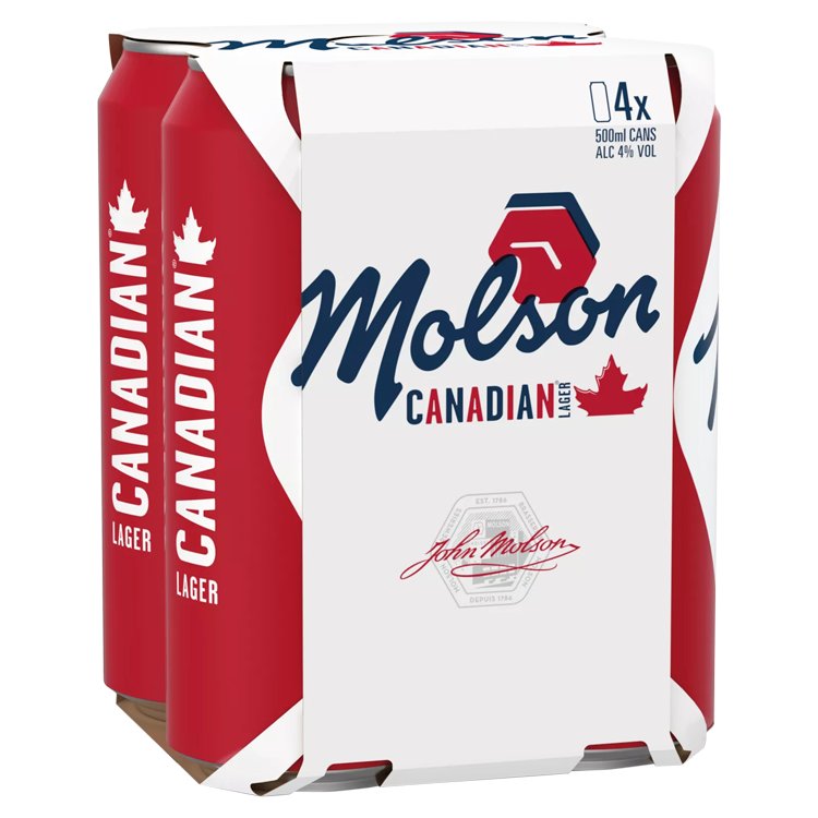 MOLSON CANADIAN CAN LOOSE 24X500ML