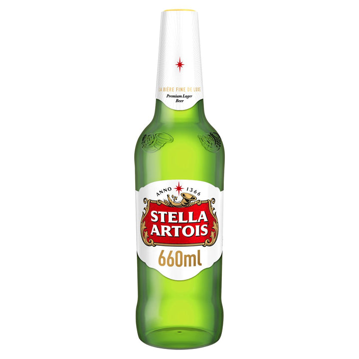 STELLA ARTOIS BOTTLES 12X660ML